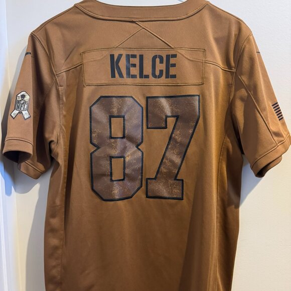 Travis Kelsey - Kansas City Chiefs - Nike Brown 2023 Salute To Service - Picture 1 of 3